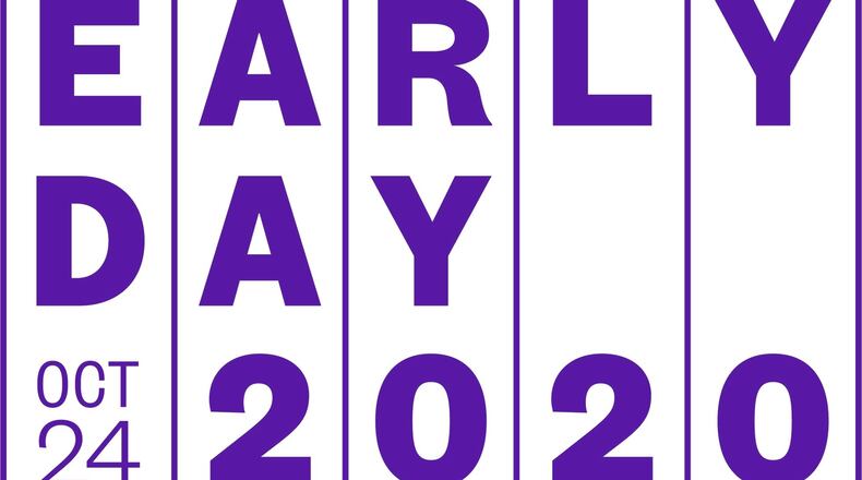 The first national Vote Early Day will be held Saturday, Oct. 24, an effort to drive turnout ahead of Election Day in November.