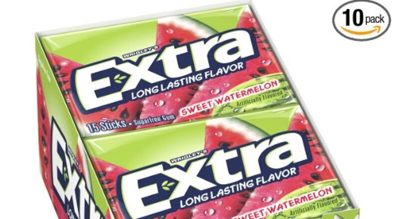 Who knew that watermelon flavored chewing gum was so popular in North Dakota? Walmart knew.