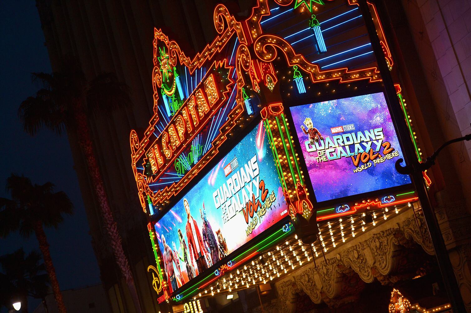 Guardians of the Galaxy premiere