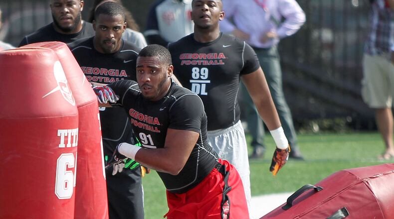 Josh Dawson, a former Georgia Bulldogs and Tucker High School defensive lineman, was added as an undrafted free agent by the Falcons. He has now been released.