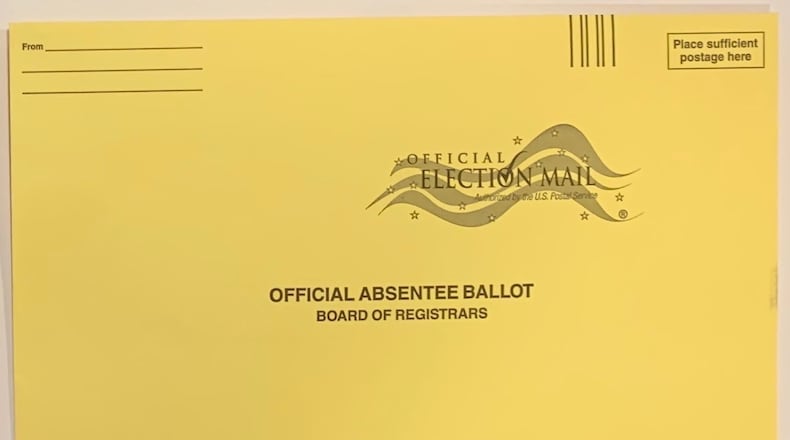 Some Fulton County voters are receiving absentee ballots with missing return address information.