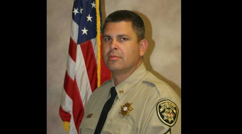 Former Cobb Sheriff's deputy Jeffrey Hannah is wanted for obstructing an investigation into a burglary he called in. (Source: Cobb County Sheriff’s Office)