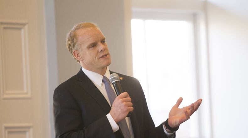 Republican Clay Tippins is a candidate for Georgia governor. (REANN HUBER/REANN.HUBER@AJC.COM)