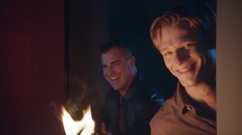 "Skyscraper - Power" -- Mac and Jack attempt to rescue a billionaire's son after he is kidnapped by a former Navy SEAL who uses an EMP weapon to cut off power and communication lines to the Shanghai skyscraper where the boy lives, on MACGYVER, Friday, April 13 (8:00-9:00 PM, ET/PT) on the CBS Television Network. Ed Asner and Piper Laurie guest star as a couple on a private jet commandeered by Mac and Jack to fly to Shanghai. Pictured: Lucas Till, George Ends Photo: CBS é2018 CBS Broadcasting, Inc. All Rights Reserved