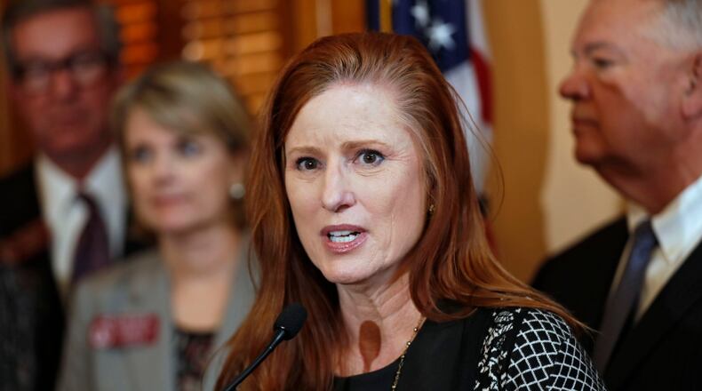 Liz Hausmann, the Fulton County Commissioner representing District 1, traveled to Washington, D.C. to meet with officials about workforce training. BOB ANDRES /BANDRES@AJC.COM AJC FILE PHOTO