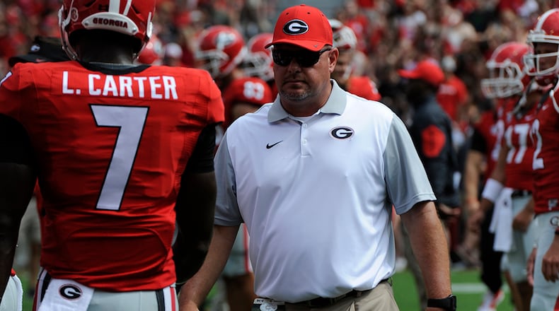 Kevin Sherrer is in his second year as an assistant defensive coach at Georgia.