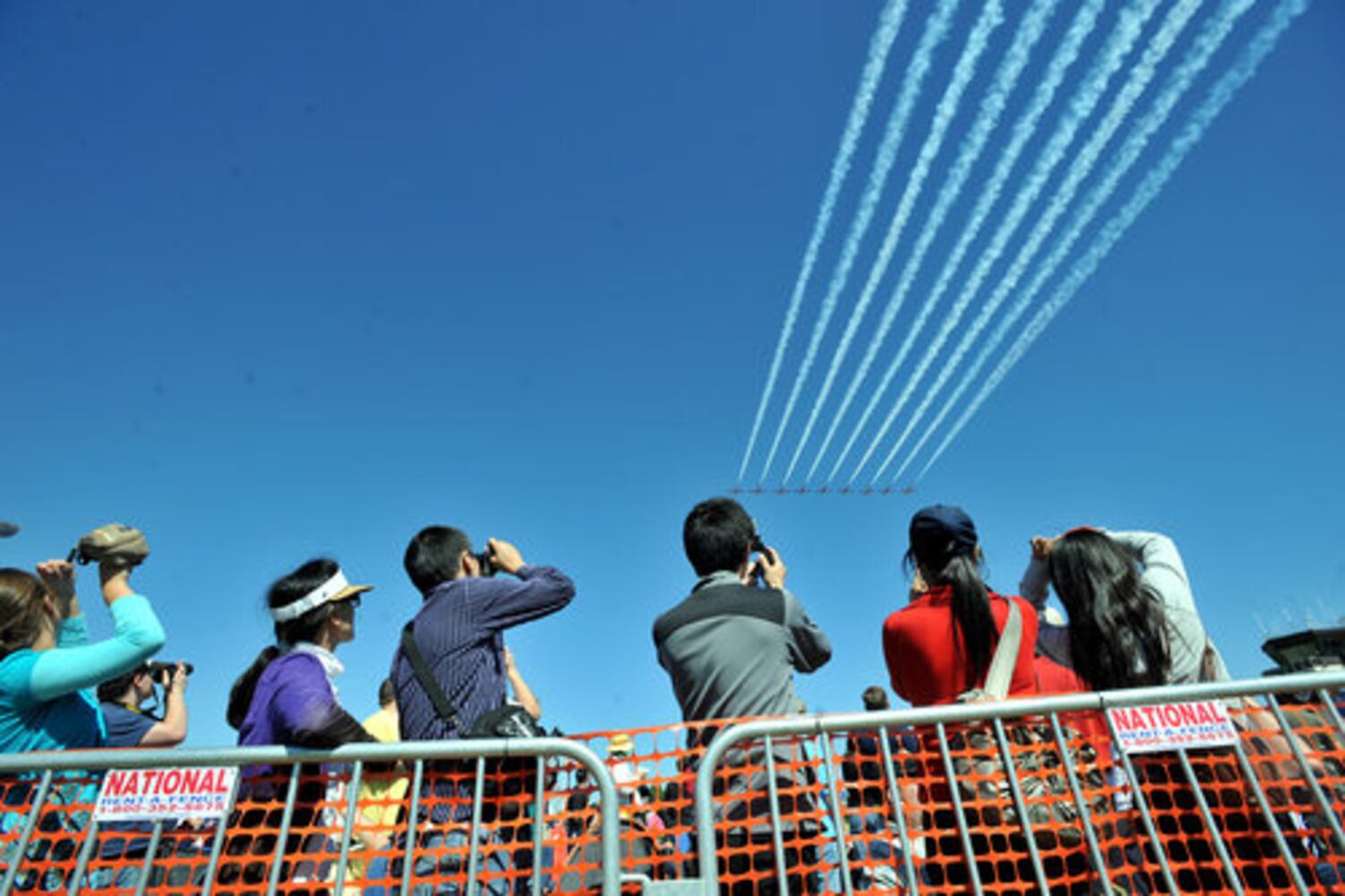 Blue Angels air show at Dobbins