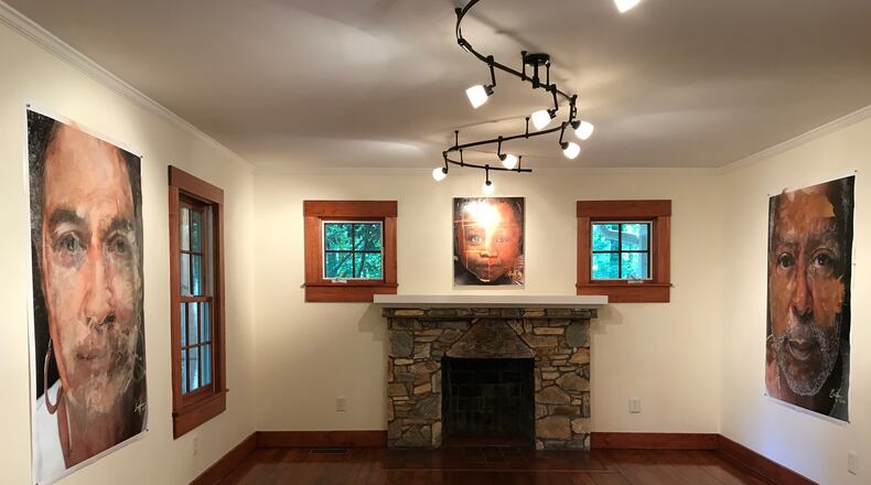 The Arnika Dawkins gallery combines the approachability of a residential home with cutting-edge contemporary photography including work by Ervin A. Johnson, pictured here.
Courtesy of Arnika Dawkins