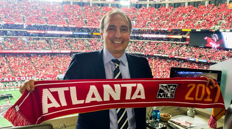 Darren Eales is the president of MLS Atlanta. (Photo courtesy of MLS Atlanta)