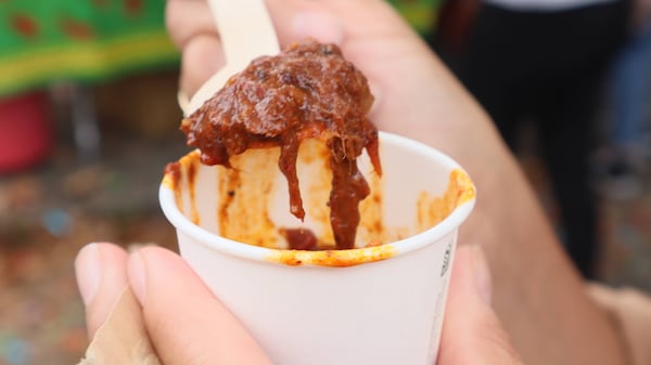 Sample chili from amateurs and professional cooks at the Chomp & Stomp chili festival on Nov. 8 in Cabbagetown. (Courtesy of Chomp & Stomp)