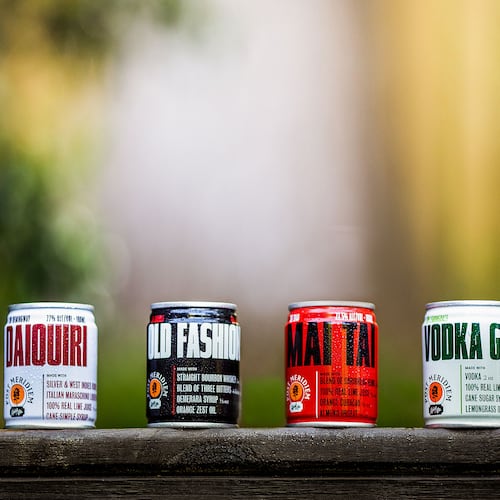 Post Meridiem's full-strength canned cocktails debuted this spring.
