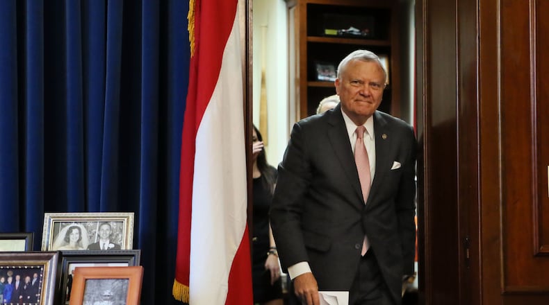 Gov. Nathan Deal. BOB ANDRES / BANDRES@AJC.COM