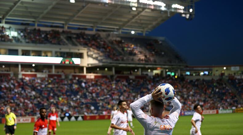 Atlanta United played Chicago on Saturday at Toyota Park in Bridgeview, Ill. (Atlanta United)