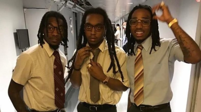 Migos donned a more traditional look for their unconventional performance on Fallon.