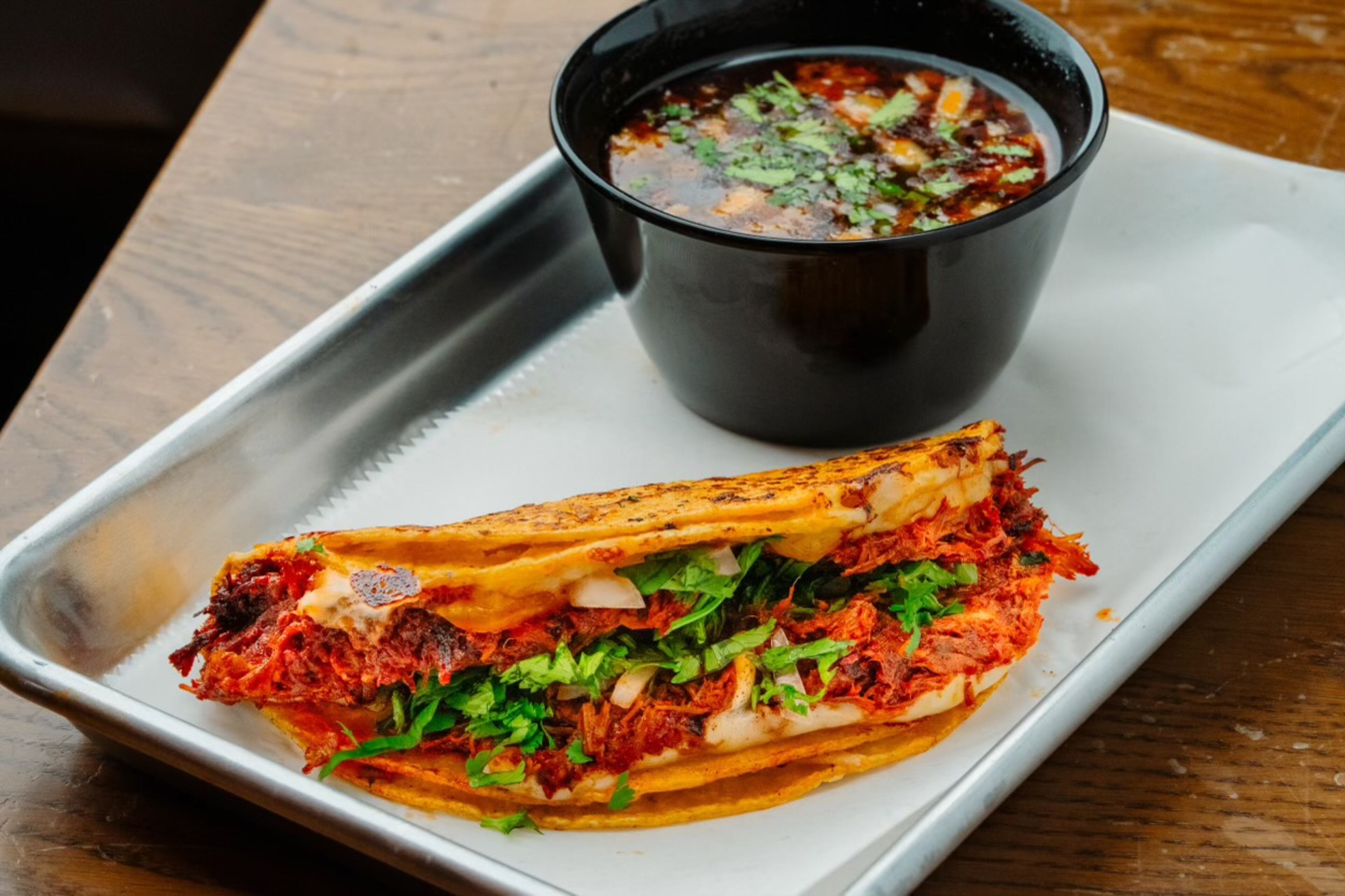 La Santa Tacos & Bar specializes in Mexican food and cocktails. (Courtesy of Daniel Martinez)