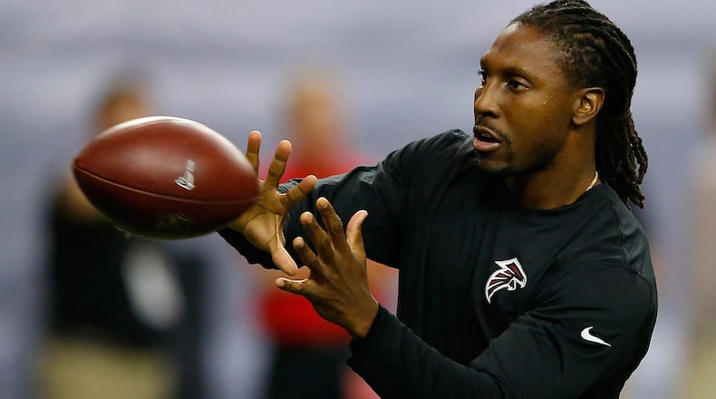 Wide receiver Roddy White played for the Falcons for a decade.