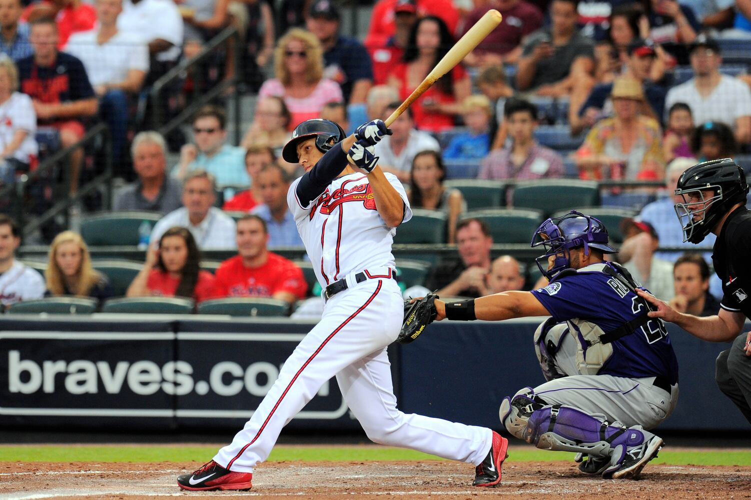 Braves host Rockies, July 29, 2013