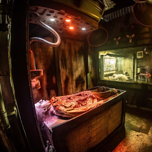 The scares at Paranoia Haunted House in Canton continue on select dates through Nov. 2. (Courtesy of Paranoia Haunted House)