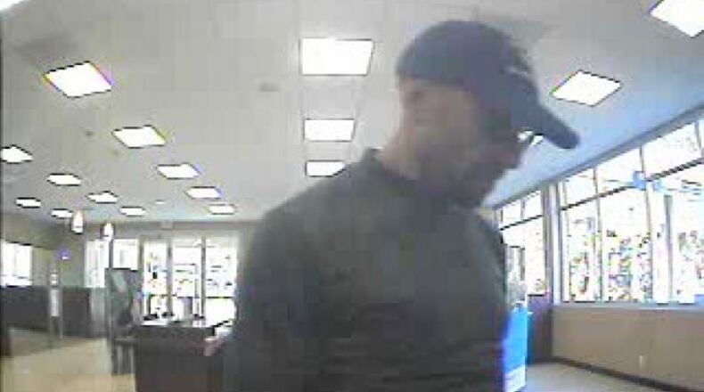 FBI seeking Scruffy Faced Bandit who robbed a Kennesaw bank Tuesday, Nov. 1, 2016.