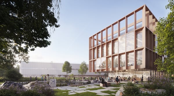 UCB will become the anchor tenant of a 2,000-acre life sciences campus called Rowen. (Courtesy of UCB)