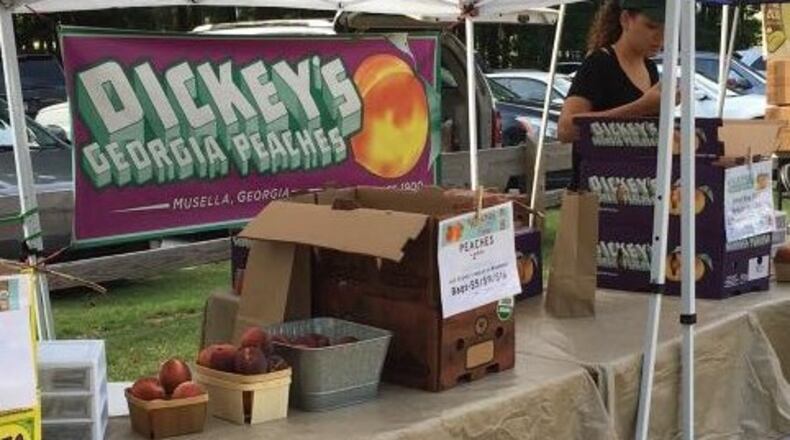 The Dunwoody Farmers Market is open 9 a.m. to noon Saturdays through December at Brook Run Park, 4770 N. Peachtree Road, Dunwoody. (Courtesy of Dunwoody Homeowners Association)