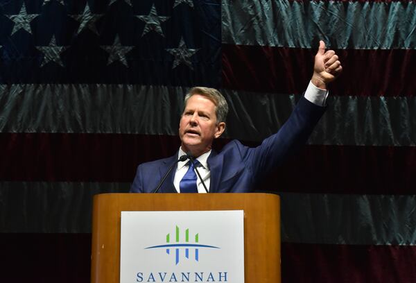 Gov. Brian Kemp. HYOSUB SHIN / HSHIN@AJC.COM