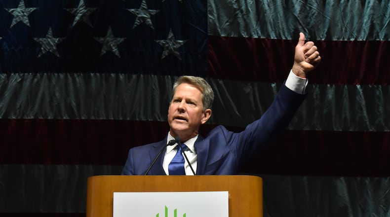 Gov. Brian Kemp. HYOSUB SHIN / HSHIN@AJC.COM