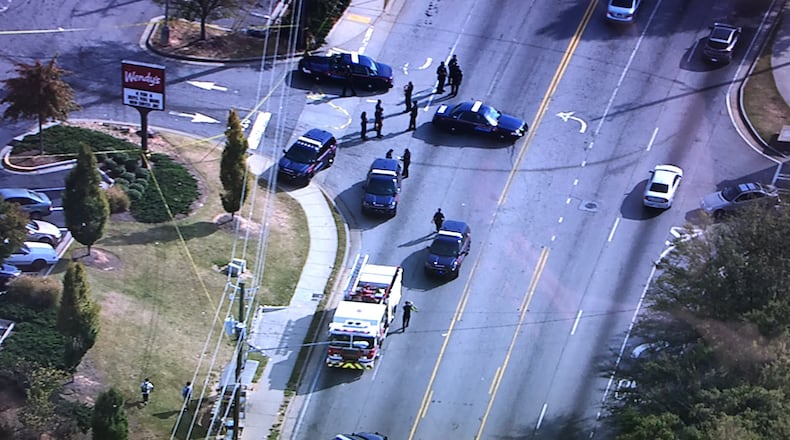 Two shootings were reported Wednesday afternoon in southwest Atlanta. (Credit: Channel 2 Action News)
