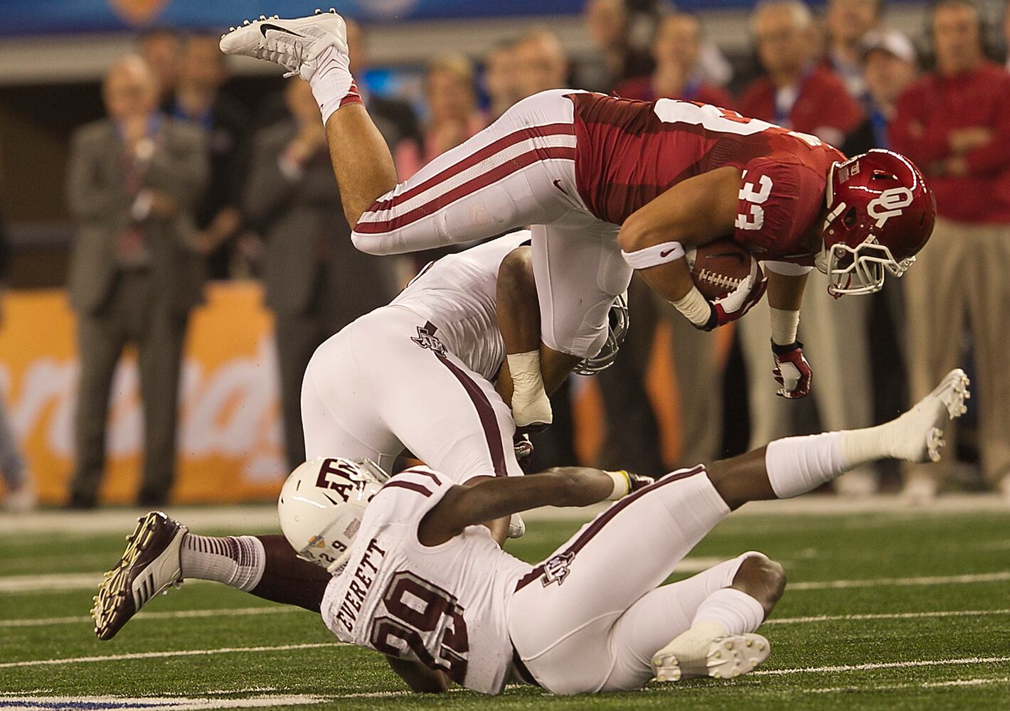 Texas A&M 41, Oklahoma 13