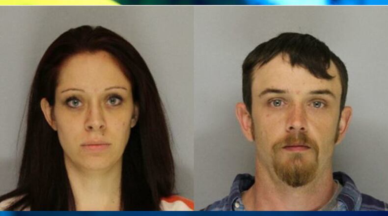 Jessica Dean London (left), David Ricky London