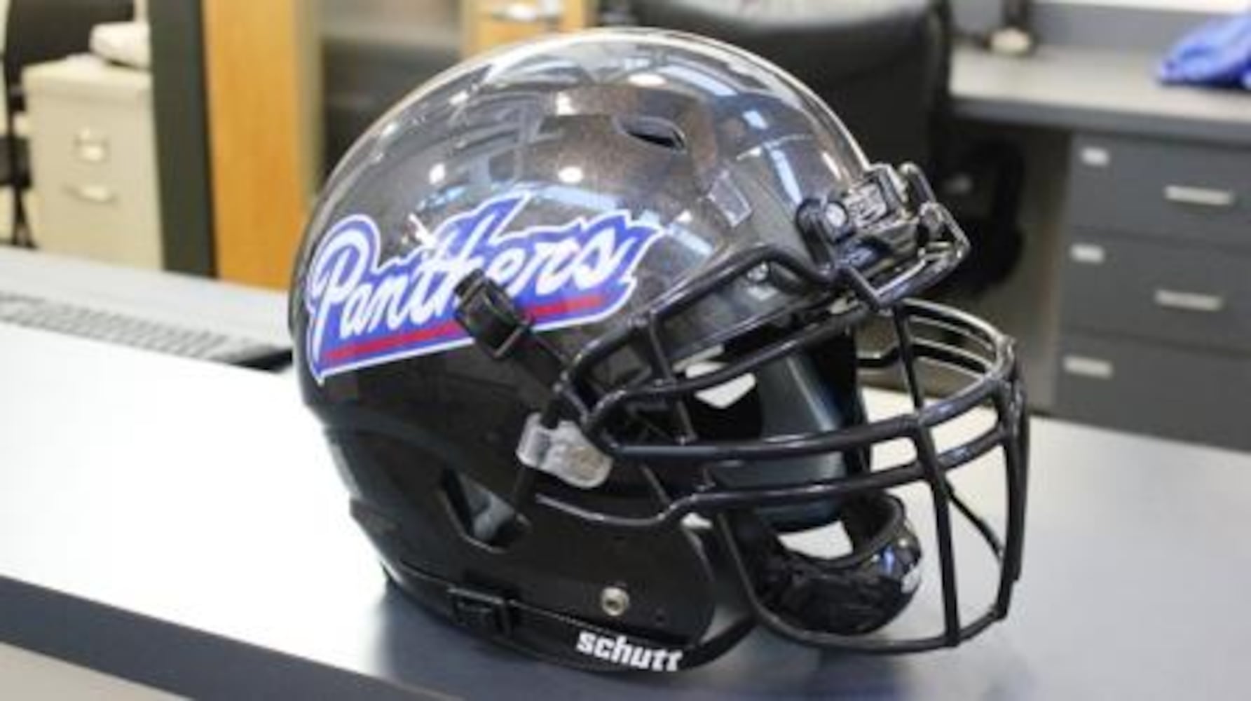 Georgia State's new helmet