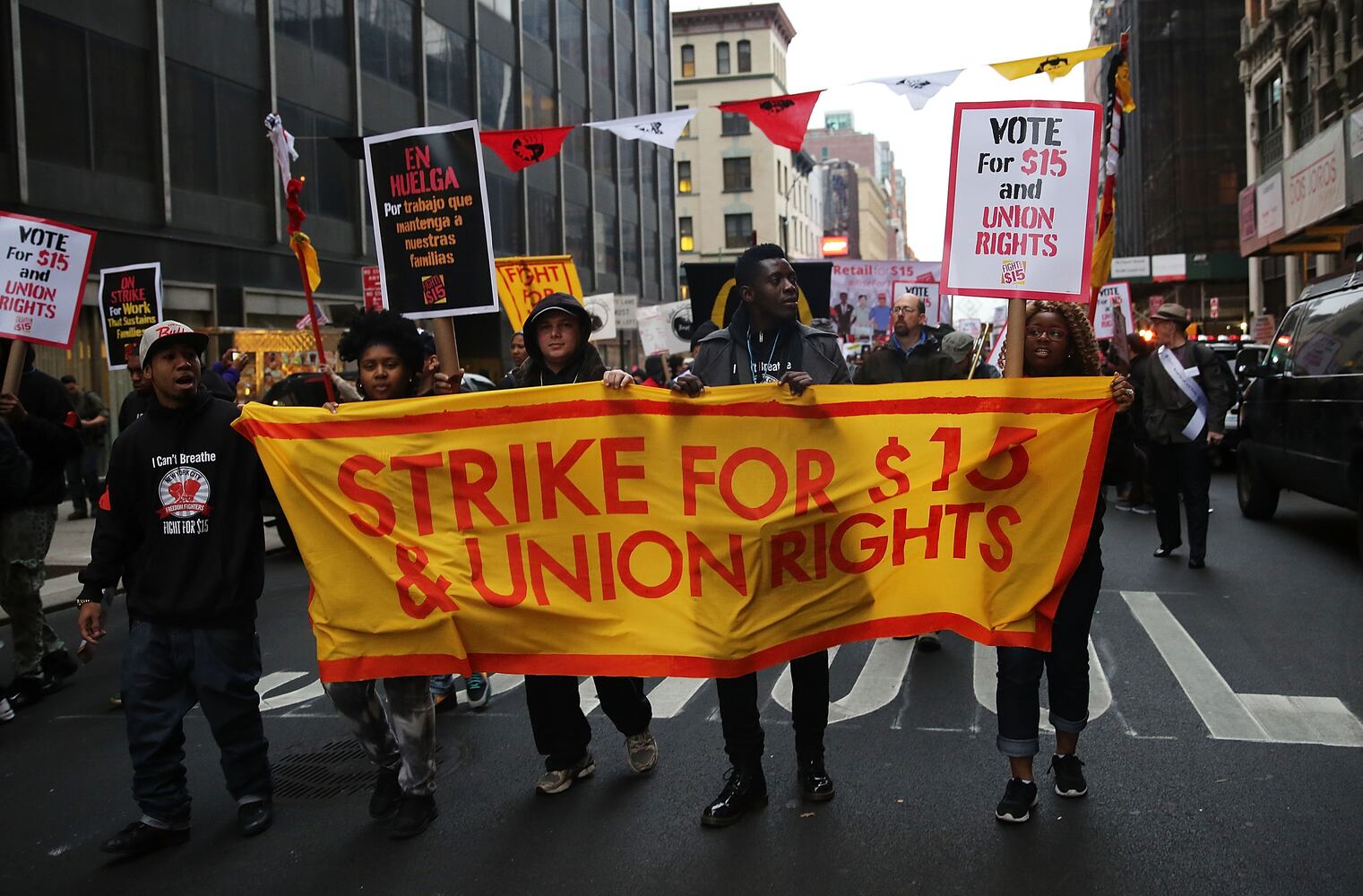 National Day Of Action For $15 Minimum Wage