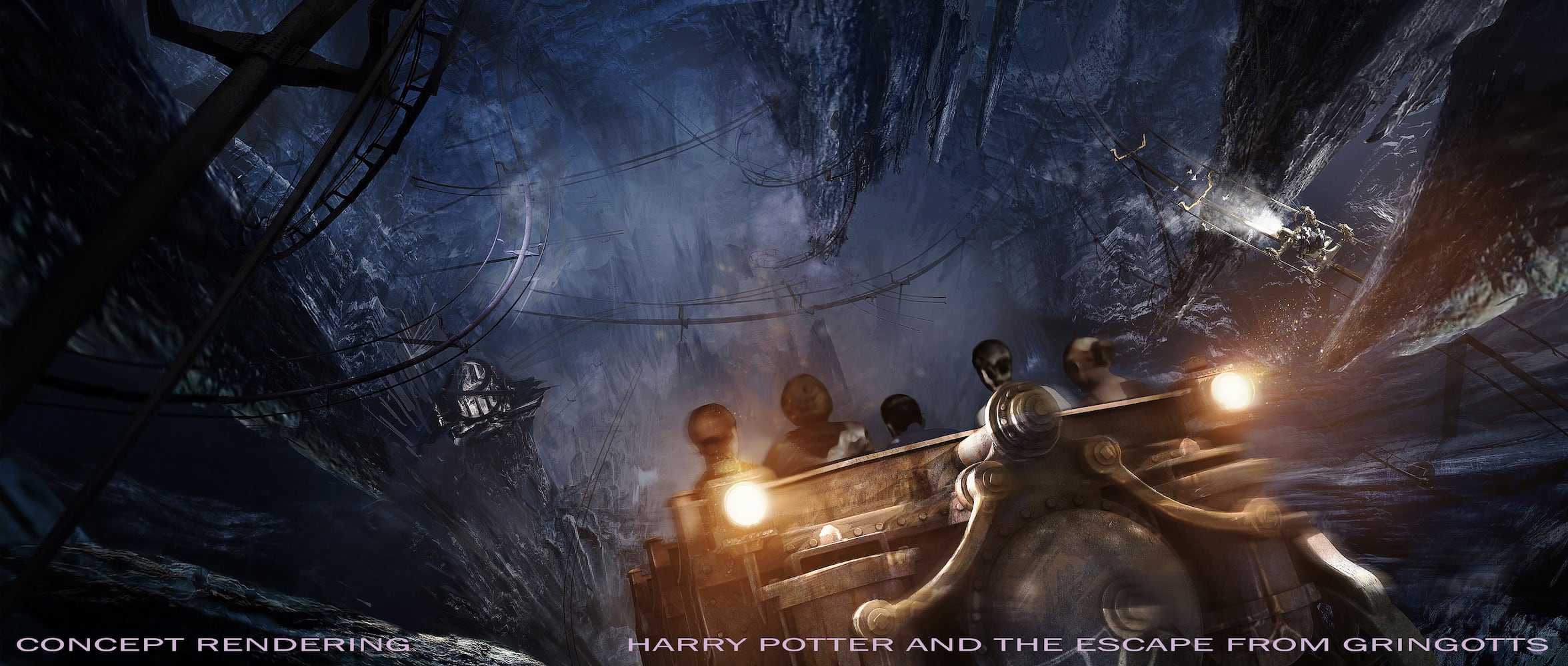 Concept Renderings - The Wizarding World of Harry Potter - Diagon Alley