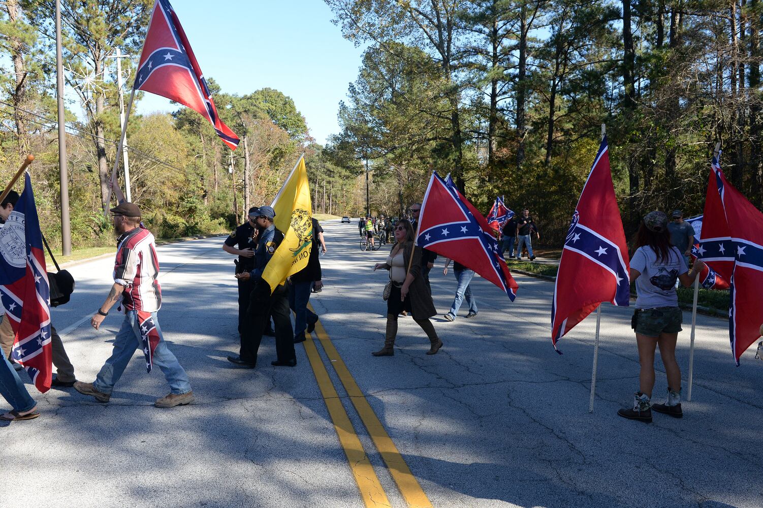 Protesters want to keep Stone Mountain 'pure' to its Confederate roots
