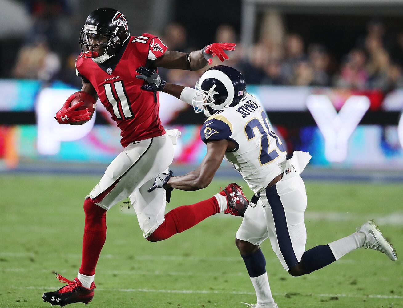 Photos: Falcons tackle the Rams in NFL playoffs