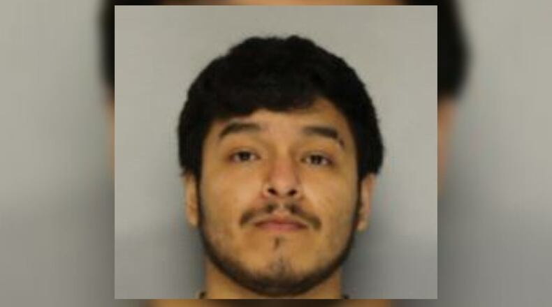 Steve Joe Andrade, 26, was charged with murder in the death of his 52-year-old father, Esteban Andrade, whose body was found Tuesday behind a Hall County home.