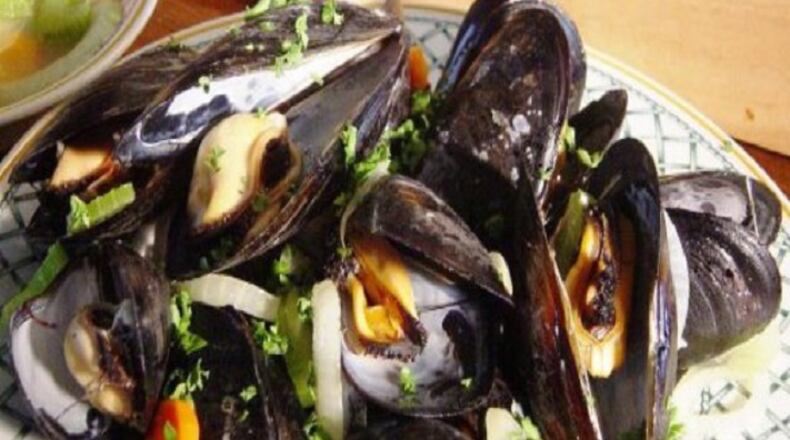 Moules a loa Normande (Mussels in Cream Sauce). (Linda Gassenheimer/TNS)