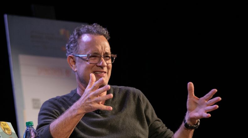 Tom Hanks at the MJCCA Book Festival October 30, 2018.