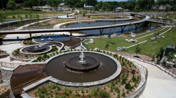 Cook Park helps protect nearby communities from flooding while also serving as a beloved public gathering space. (Courtesy)