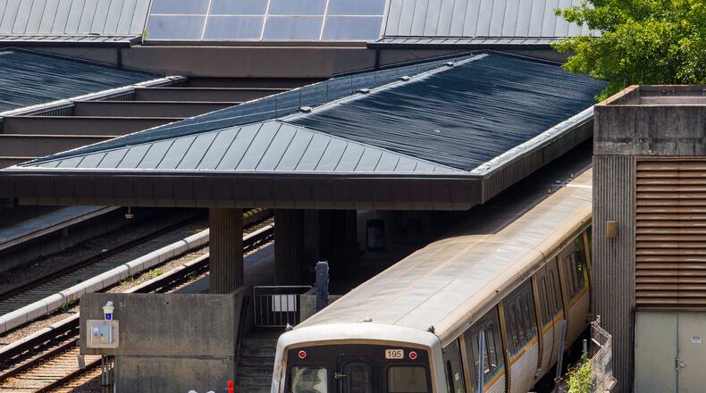 A 21-year-old man accused of firing a rifle at a northeast Atlanta MARTA station was arrested Thursday.