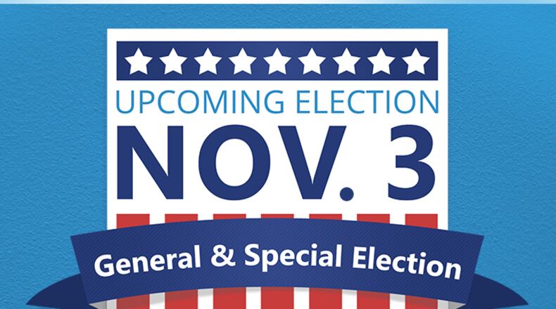 Forsyth County has announced dates, times and locations for advanced voting Oct. 12-30 for the Nov. 3 general and special election.