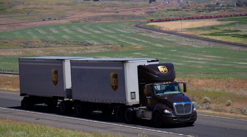 In January 2021, UPS announced it was selling UPS Freight to Canadian trucking company TFI International for $800 million, subject to adjustments. (Dreamstime.com/TNS 2021)