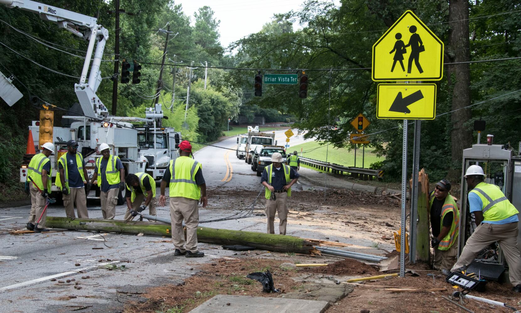 PHOTOS: Trees down after storms in metro Atlanta