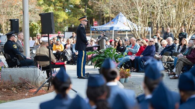 The city of Dunwoody will hold its Veterans Day Ceremony at 10 a.m. Nov. 11 at Dunwoody City Hall, 4800 Ashford Dunwoody Road.