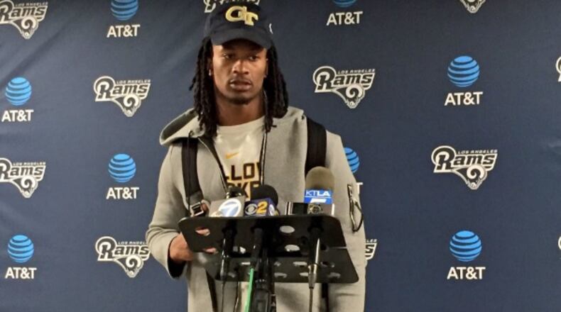 From Los Angeles Rams Twitter account