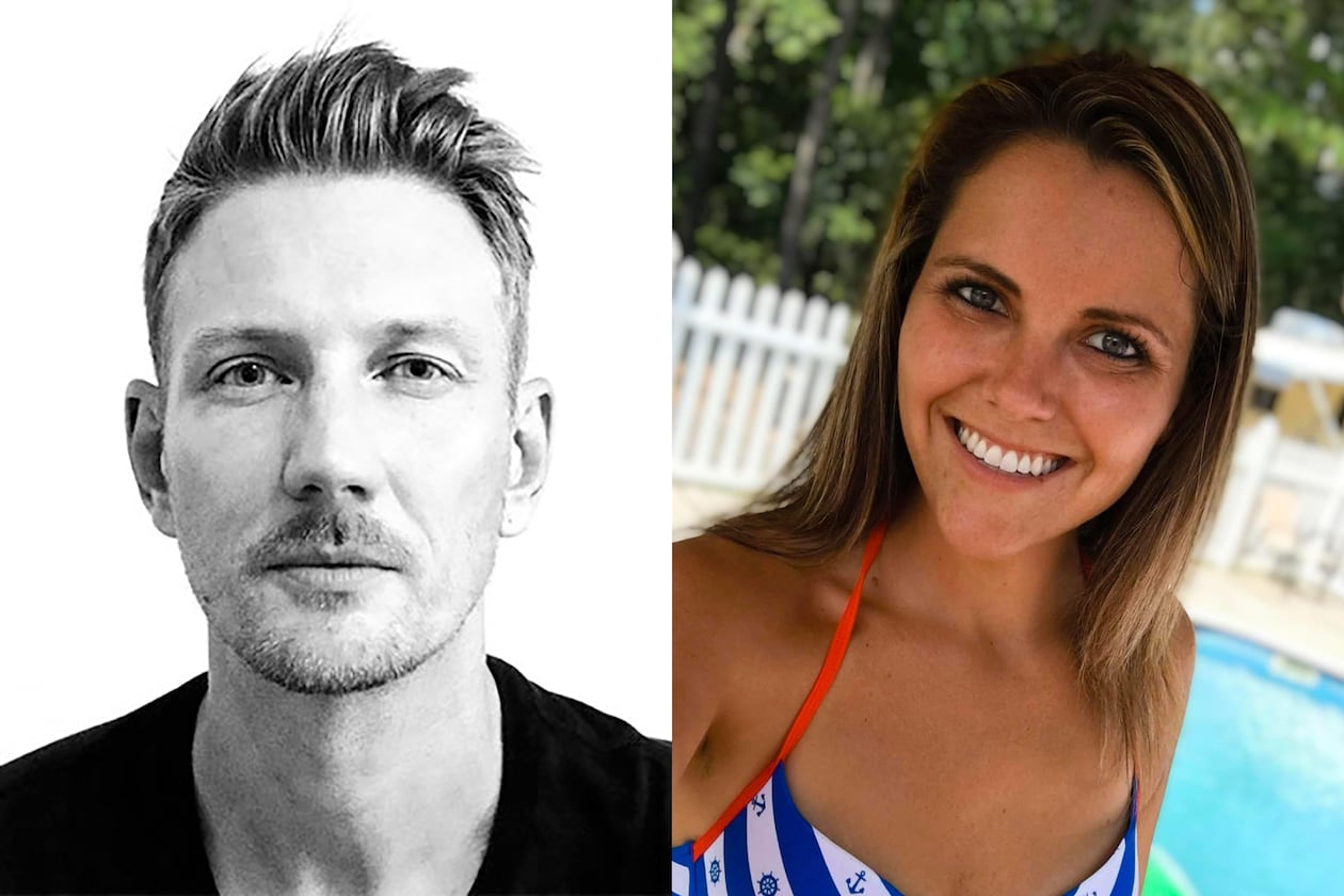 Metro Atlantan Sean Kipe is the host and creator of the new podcast "The Truth About Natalie," which focuses on the mysterious death of Georgian Natalie Jones in 2020. (Left photo: Courtesy of Audiochuck (left); right photo: Courtesy of the family of Natalie Jones)