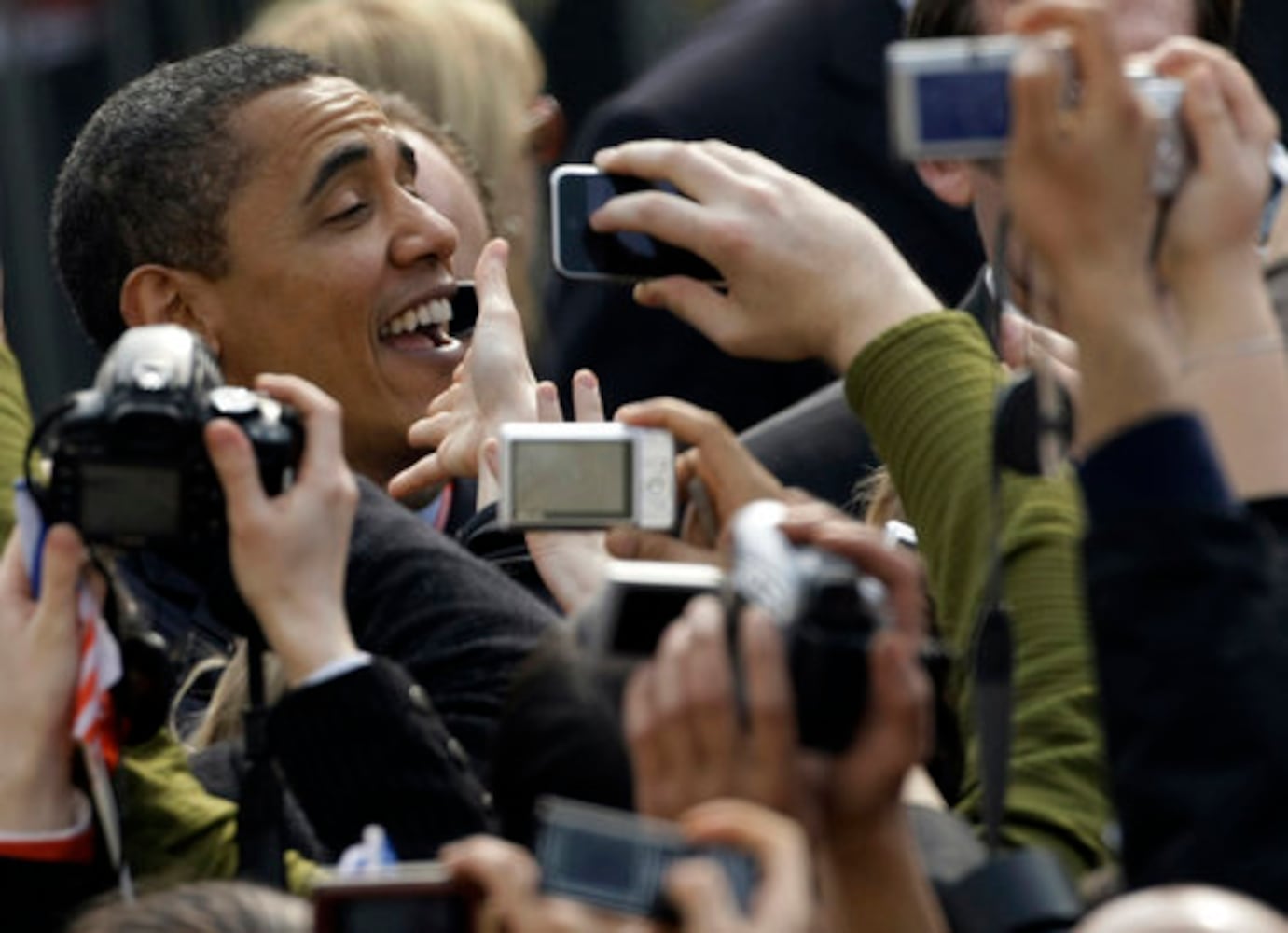 Images from Obama's first 100 days