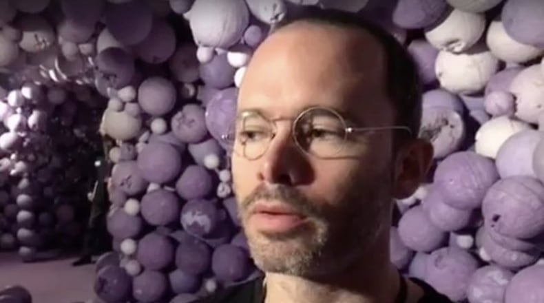 Daniel Arsham makes molds of contemporary objects, like soccer balls and electric guitars, and then casts replicas in bizarre materials, including selenite, amethyst and volcanic ash. The resulting objects look like something cooked up in the heart of the earth, or dug up at an archaeological site.