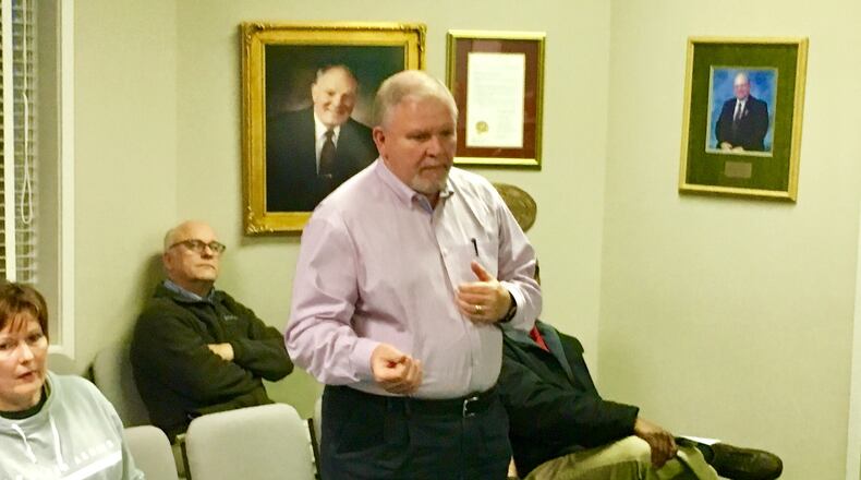 Ken Turner, during his time as Avondale Estates’ interim city manager, a position he held until the arrival of Patrick Bryant in September. Bryant has now promoted Turner to deputy city manager and finance director, while also promoting Keri Stevens (not shown) to assistant city manager and city planner. Bill Banks file photo for the AJC