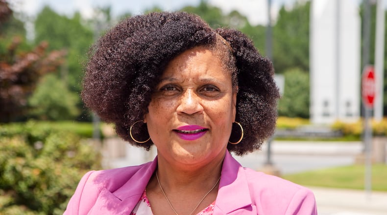 Gwinnett County District Attorney Patsy Austin-Gatson poses for a portrait on Friday, July 29, 2022, at the Gwinnett Justice and Administration Center in Lawrenceville, Georgia. Austin-Gatson said this week that she would prosecute providers of unsafe abortions under the state’s new restrictions, but would not prioritize cases against abortion patients. CHRISTINA MATACOTTA FOR THE ATLANTA JOURNAL-CONSTITUTION.